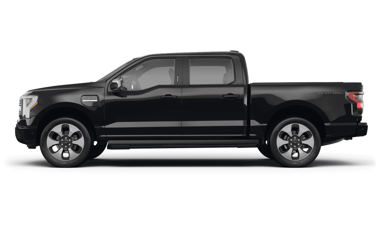 Ford F-150 Lightning  - Side view Ford F-150 Lightning  - Side view