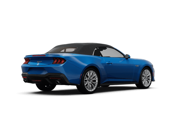 Ford Mustang  - Back view Ford Mustang  - Back view